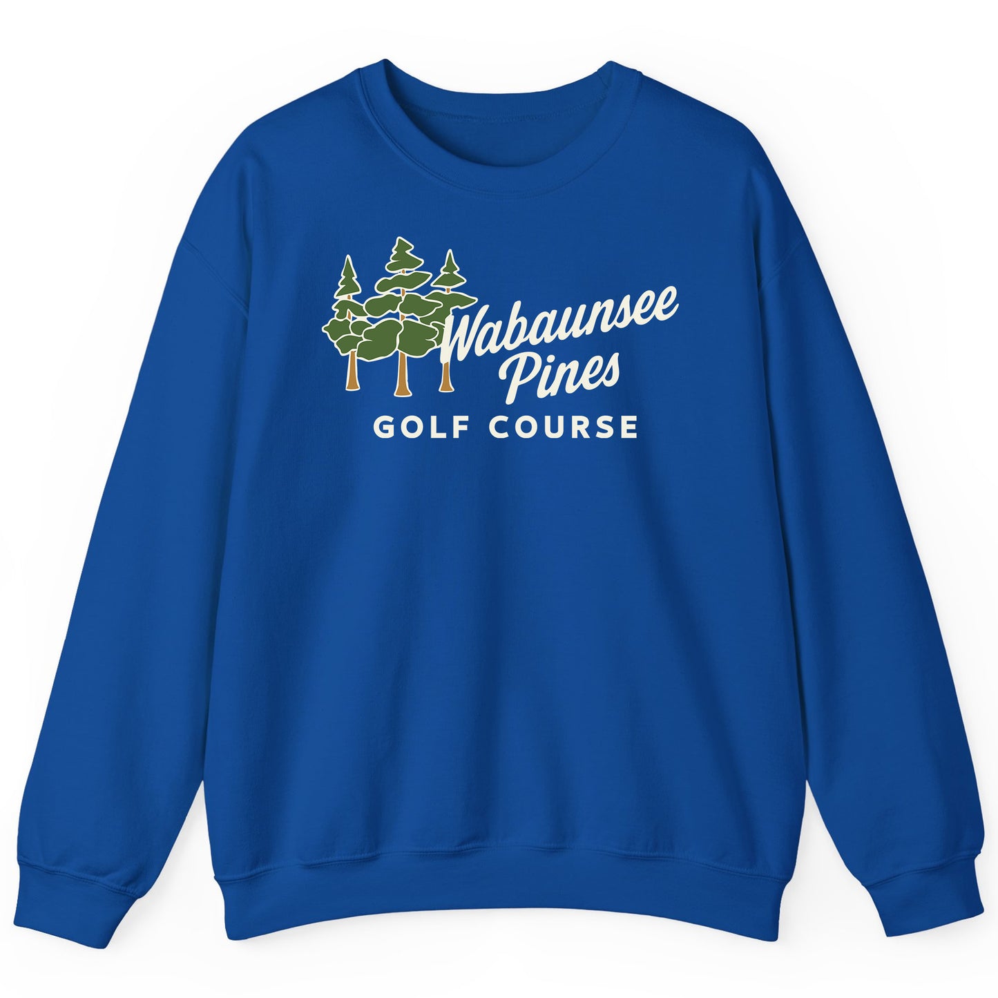 Wabaunsee Pines Golf Course Crewneck – Gildan 18000