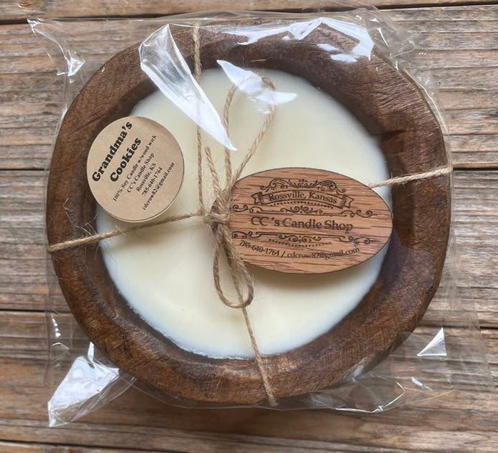 Homestead Hearth Candle Collection – Rustic Dough Bowl & Mold Candles