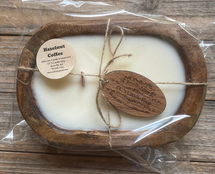 Homestead Hearth Candle Collection – Rustic Dough Bowl & Mold Candles