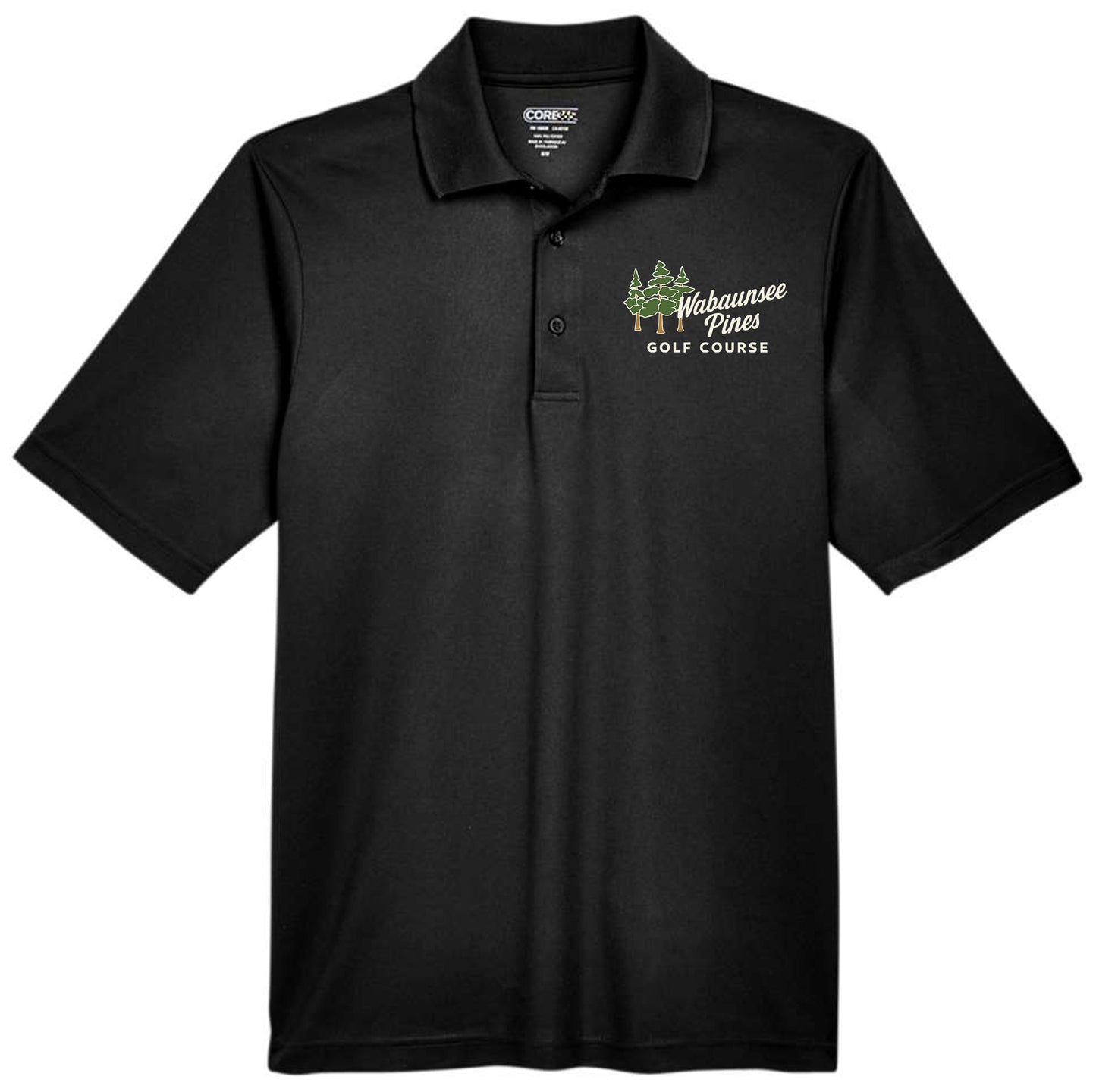 Wabaunsee Pines Golf Course Pocket Polo – Core365