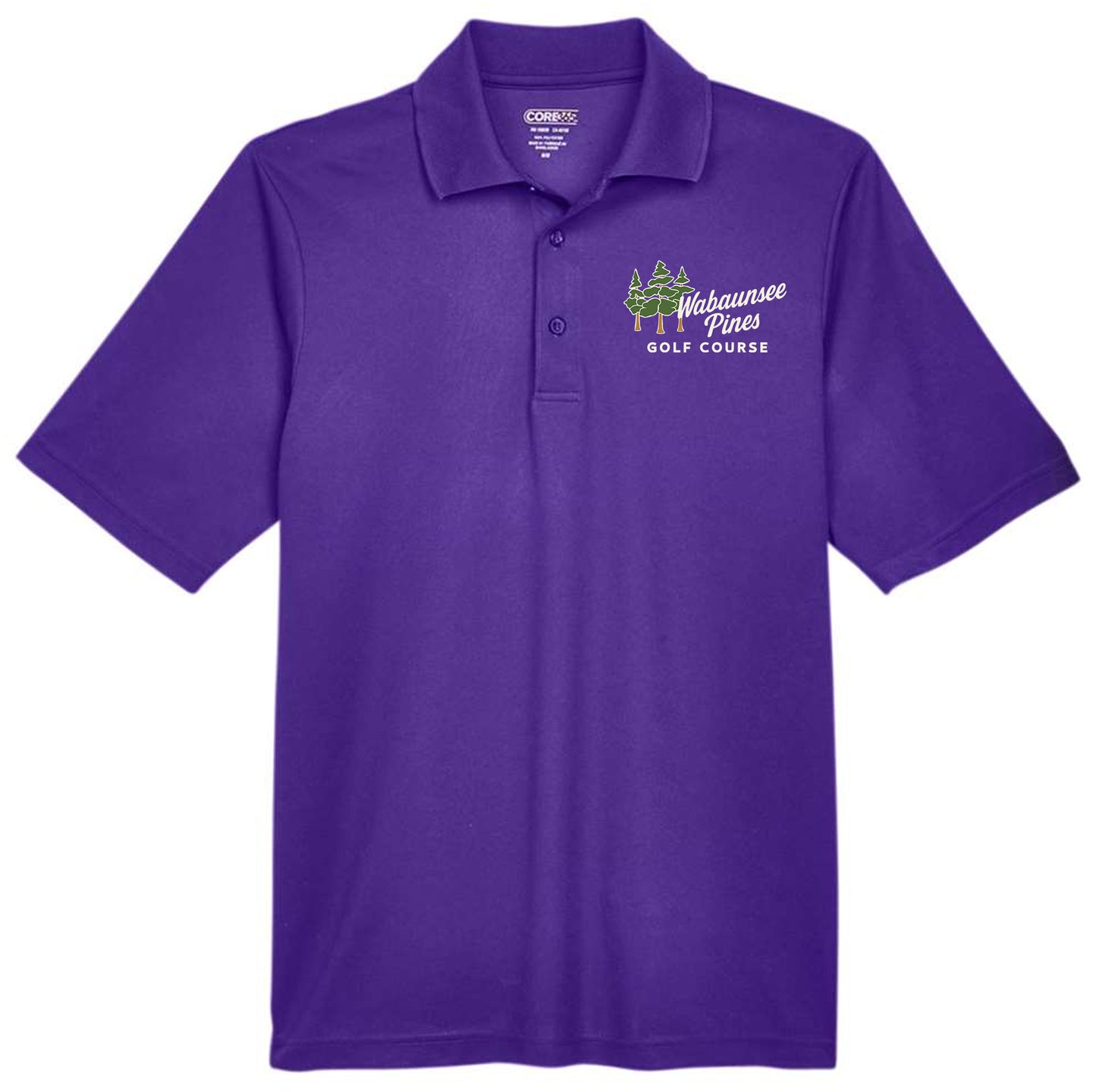 Wabaunsee Pines Golf Course Pocket Polo – Core365