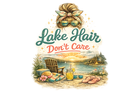 Lake hair Don’t care t shirt